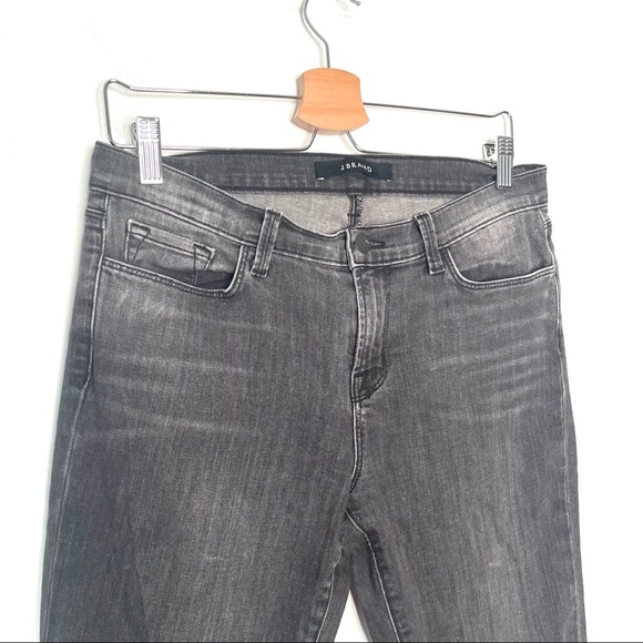 J Brand | Black Distressed Jax Skinny Jeans - Picture 3 of 8